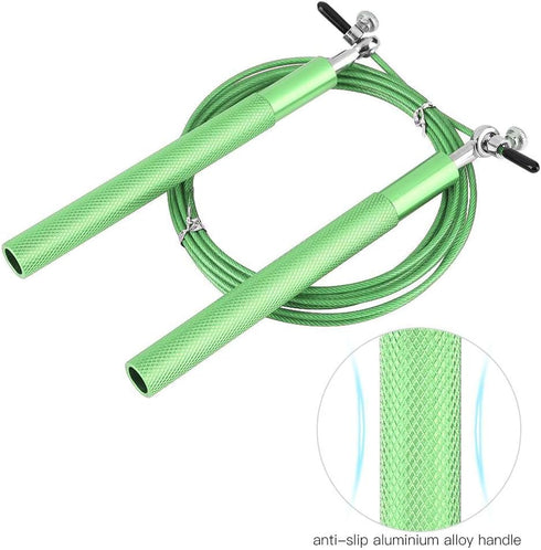 Speed Jump Skipping Rope, Sports Training Equipment with Aluminium Alloy Handle