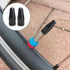 Presta Valve Cap Set of 6, Anodized Aluminum Alloy Tire Air Valve Caps for Cycling, Black