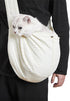 Asixxsix Dog Sling Carrier, Breathable Hand Free Soft Comfortable Durable Cat Sling Carrier for Small Dogs