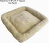 Cat Tree Tower Accessories Replacement Parts Top Cushion Cover Bed for Cat Perch with Elastic Band (11.8" x 15.7", Beige)