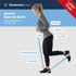 Sammons Preston Non-Latex Exercise Band, 5 Pack, Improve Strength, Dexterity, Flexibility, Set of 5 Resistance Levels