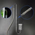 2PCS Glass U Shape Tube for Aquarium Air Pump, CO2 Diffuser Connect Tube for Fish Tank
