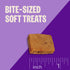 3 oz Wellness Soft Puppy Bites Dog Training Treats, Natural, Grain Free, Lamb and Salmon Recipe, Bag