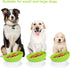 Silicone Dog Bowl, Detachable Slanted Dog Lick Bowl, Slow Feeder Puzzle for Anxiety, Calming, and Boredom