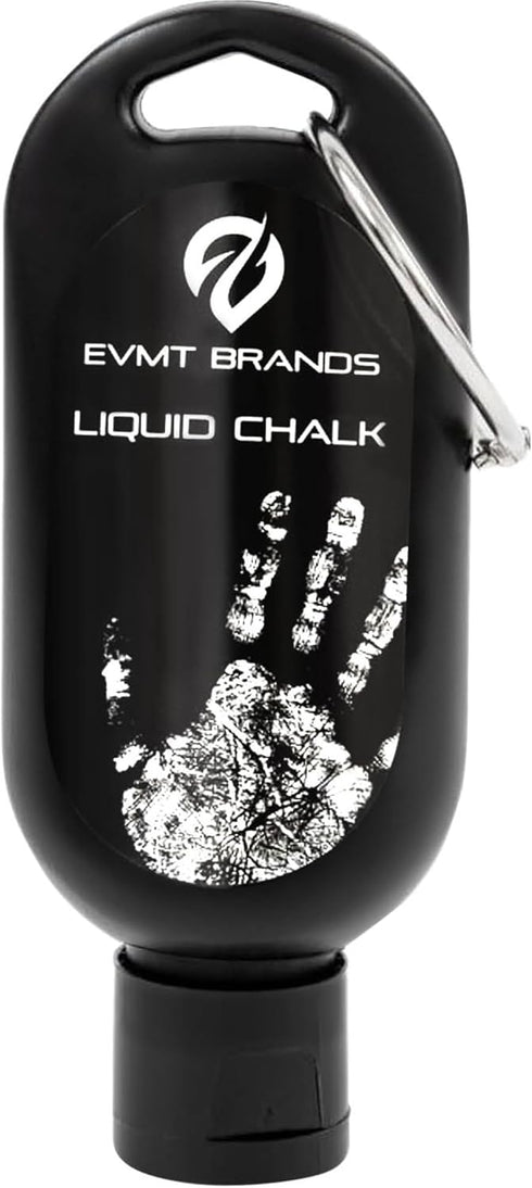 EVMT Brands Liquid Chalk, Mess Free Gym Chalk for Weightlifting, Gymnastics, Rock