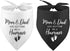2 Pack Mom & Dad are Getting Me a Human Dog Bandana: Pregnancy Announcement Gender Reveal Photo Prop Pet Scarf