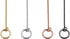 Alvalley Metal Chain Dog Show Collar, Pet Slip Collar for Shows, Brass Snake Chain Adjustable for Toy, Small, Medium,