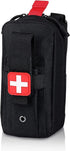 GINZER First Aid Bag EMT Pouch Molle IFAK, Small Empty Tactical Trauma Kit,