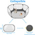 Small Animals C&C Cage Tent Breathable Transparent Pet Playpen Outdoor/Indoor Exercise Fence