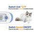 Flexible,10-Sec Cats,30 Pet Thermometer, Friendly Short Probe,Comfort Reading, Rectal Thermometer for Dogs Probe Covers