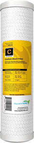 Aquatic Life 10-Inch Pre Carbon Block Replacement Filter Cartridge for RO-DI System