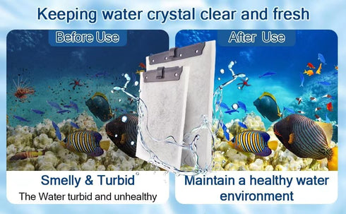 6 Pack Large Aquarium Filter Cartridge for Tetra Whisper Bio-Bag Power Filters, Replacement Cartridges.