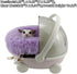 Copfeu Sugar Glider Carrier Cage with Warm Nest, Cushion, Mat and Safe Lock, Portable Cages with Chain, Small Animals