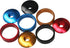 GANOPPER 1 1/8 Inch Headset Spacer with Stem Top Cap, Available in Black, Red, Blue, Gold