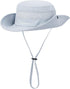 Kids Sun Hat, Fishing Hats for Boys Girls, UPF 50+ Wide Brim Bucket Hats for Hiking Safari