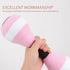 SEWACC 1 Pair Aquatic Exercise Dumbbells - Water Aerobics Floating Dumbbell Fitness Barbells for Pool Exercises
