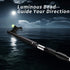 SANLIKE Boat Hooks for Docking, Telescoping Extension Pole Hook with Luminous Bead, Lightweight
