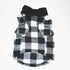 Dog Sweater, Soft Fleece Vest with Leash Ring Pullover Jacket for Small Dogs, Christmas (L, Black White)