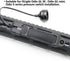 LThyzszb Mlok Remote Pressure Switch Mount for OLight Odin GL & Odin S Weapon Lights Tape Switch Mounting Aluminum
