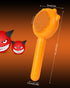 Awpland Pumpkin Cat Brush with Release Button, Pumpkin Shape Self-Cleaning Hair Brush for Dogs Cats and Rabbits