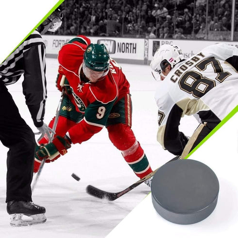 Ice Hockey Pucks for Practicing and Training, Available in 1/4/6 Pcs
