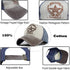 Vintage Baseball Cap, Fashion Rivets Cross Letters Denim Cotton Frayed Edge Sunhat Adjustable Unisex