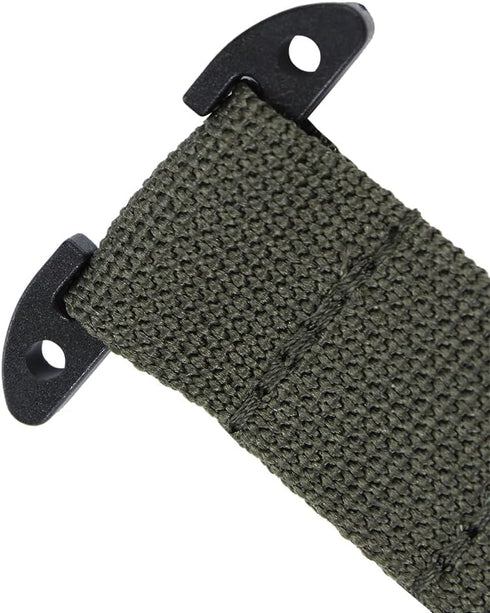 Tactical Gear Clip, Clash Hook Hanging Carabiner, T-Mount MOLLE Webbing Battle Belt Clip for Accessories