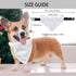Dog Bandana with Adjustable Buckle, 2 PCS Pet Dog Sublimation Double-Sided Blank Dog Bandanas with D-Ring Adjustable Quick Release Buckle Dog Bandana for Small Dogs Cats, S