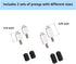 PetSpy P620/P320 Extra Contact Points, Replacement Part for Dog Training Collars P620, P320, P620B
