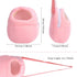 1 PCS Portable White Mesh African Hedgehog Hamster Carrier Bag | Breathable Pet Dog Handbag, Puppy Cat Travel (M)