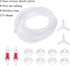 ALEGI Aquarium Sponge Filter for 20 Gallon Fish Tank, Biochemical Filter with Airline Tubing and Suction Cups
