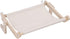 Hammock Wood Frame Sturdy Structure Comfortable Cat Sill Window Perch, Wall Mount Bedside for Drawer Cabinet, Made