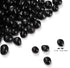 SOUJOY 3 LB Black Crystal Chip Stone, Polished Aquarium Gravel, Natural Decorative Mini Pebbles