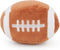 Dog Toys Balls, Chewable Plush Rugby for Dogs, Soft Squeaky Ball for Indoor & Outdoor Play, Birthday for Puppies