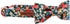 Floral Print Dog Collar by Lionheart glory, Adjustable Soft Collar with Bowtie for X-Small to Large Dogs