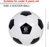Kids Soccer Ball Sizes 3, Traditional Practice Balls for Youth, Indoor Outdoor Match