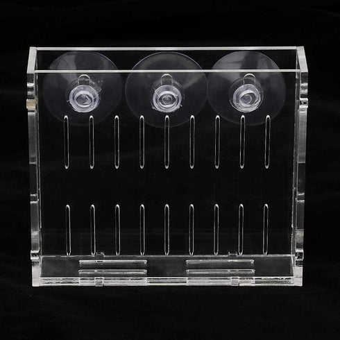 Acrylic Plant Cup - Aquatic Grass Holder for Aquarium Fish Tank Plants Pot