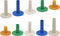 Golf Rubber Tees for Practice Training, Driving, Putting, Chipping Range Mixed Size, Excellent for Indoor Outdoor Use