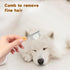 4 In 1 Pet Comb, Face and Feet Comb for Small Dogs, Perfect for Grooming Matted Fur and Tangles