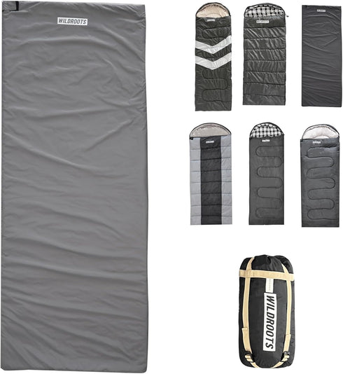 WILDROOTS Outdoor Camping Sleeping Bags for Hiking, Hunting, and Travel