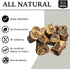 K9 50 12 Pack Connoisseur Beef Marrow Dog Bones Long Lasting for Aggressive Chewers - USA Made Single Ingredient Dynamo