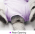 DOTON Cat Recovery Suit - Male and Female Surgical Post Surgery Soft Cone Onesie Shirt Clothes, Neuter Licking
