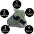 Tactical Mask for Airsoft, Full Face Tactical Gear, Impact Resistant with Goggles, Outdoor Activities