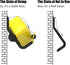 UNITEDPOWER Kayak Storage Racks, Heavy Duty Garage Hangers, Jumbo Wall Hooks for Canoe, Ladder, Bicycle, Folding