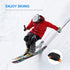 FIREOR Ski Carrier Strap Kit for Snowboard, Pole, and Boot Carry with Adjustable Cushioned Shoulder Sling
