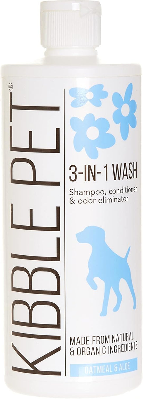 Dog Shampoo Professional Grooming, Oatmeal and Aloe Vera Scent, Hypoallergenic, Certified Organic, 13.5 oz