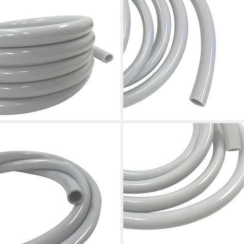 FZONE 3M Class Grey Aquarium Tubing for Aquatic Filter System, 12/16mm