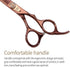 Fenice Peak Dog Grooming Scissors, Professional Trimming Shears for Dogs and Cats, 440C Stainless Steel (7'')