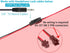 3.5mm (1/8" Replacement Speedometer & Heart Rate Monitor for Stationary Exercise Bikes Compatible with Jack TS Sleeve