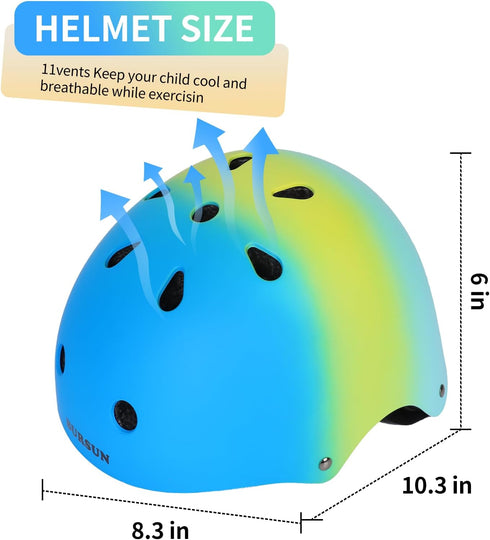Kids Bike Helmet - Toddler Helmet for 2-3-5-8 Years Boys Girls, Adjustable for Bicycle Skateboard